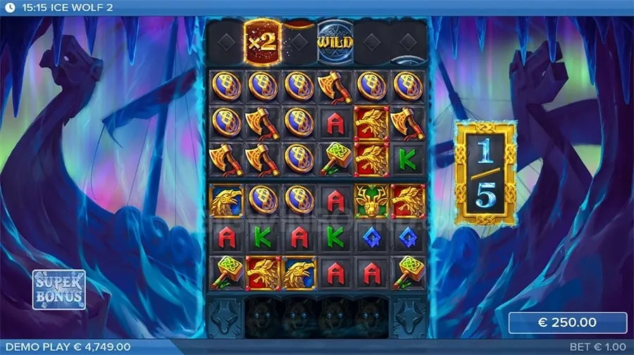 Player celebrating a slot machine win